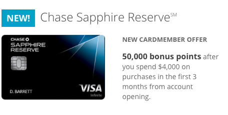 Chase Sapphire Reserve Anniversary Bonus