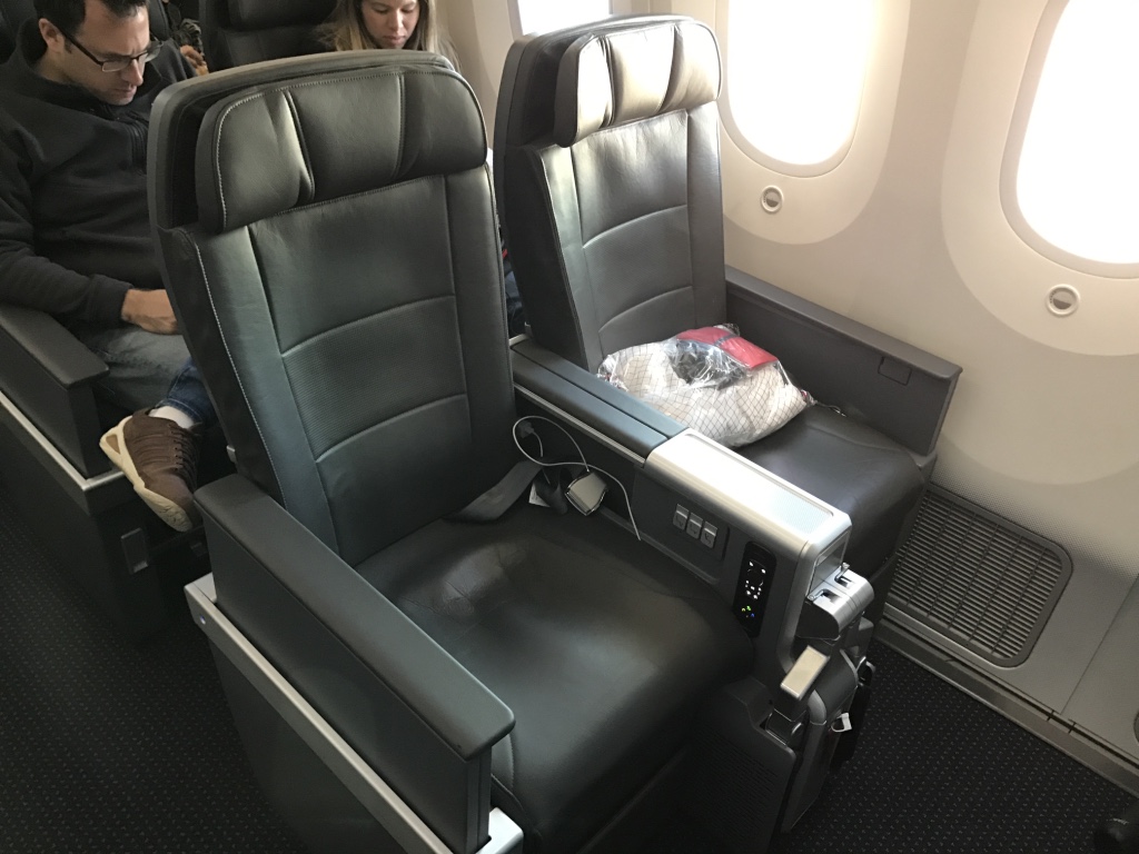 Review: American Airlines Premium Economy 787-9 Dallas To Paris - Moore ...